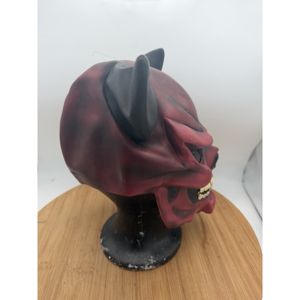 Rubies Costume Satan Devil Hell Spawn Mask Cover Halloween Horror New - Picture 4 of 4